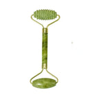 Jade Roller & Gua Sha Naturel — Masseur Visage Anti - Âge & Lifting - Accessoire Beauté | BodyForce UK