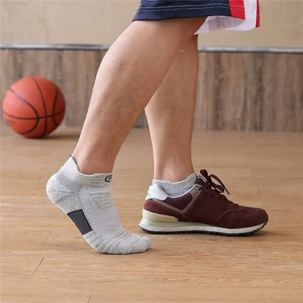 Athletic Sport Socks 3 - Pack | Breathable Cushioned Running & Hiking Socks - Sports Accessories | BodyForce UK