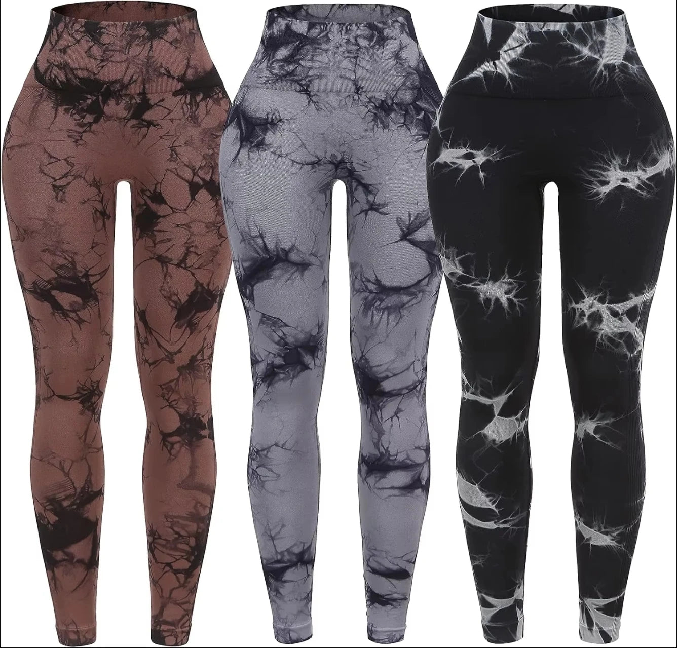 Women's Seamless High Waist Yoga Leggings - Activewear | BodyForce UK