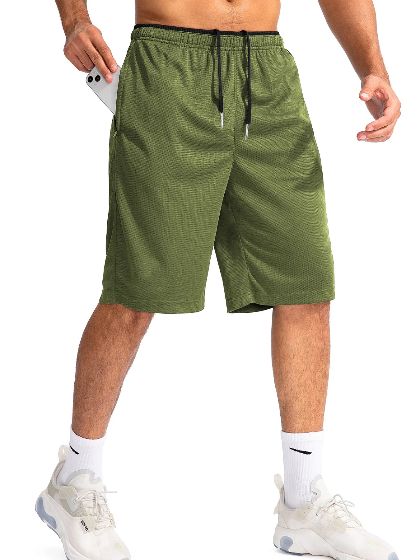 Men's Sport Shorts | Running Basketball Gym Fitness Training Shorts - Sportswear | BodyForce UK