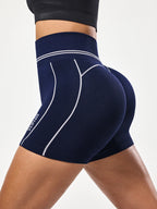 BodyForce Women's High Waist Yoga Shorts – Tummy Control Gym & Fitness Shorts - Activewear | BodyForce UK