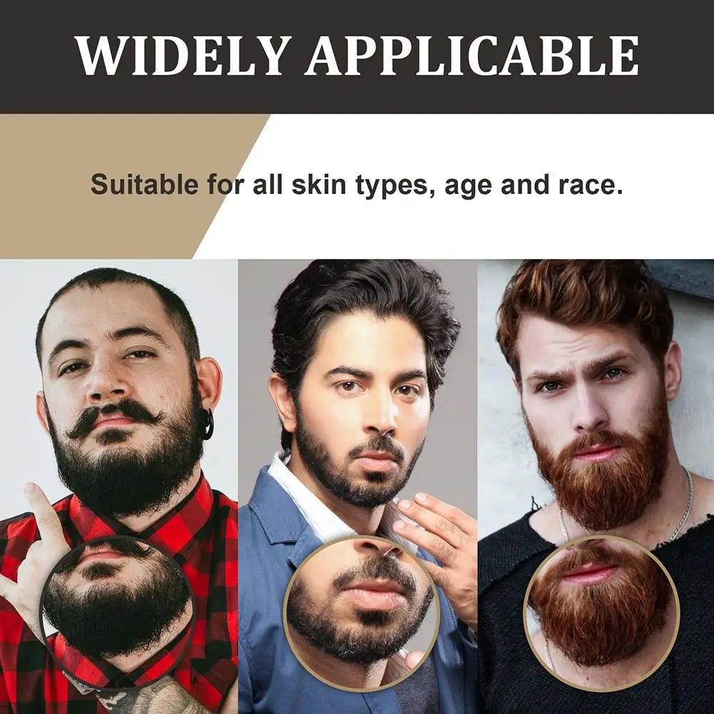 Beard Growth Oil Serum 30ml — Nourish, Soften & Style Your Beard - Beard Care | BodyForce UK