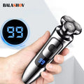 Men's Rechargeable Electric Shaver — 3 Floating Heads, Waterproof Portable Razor - Men's Grooming | BodyForce UK