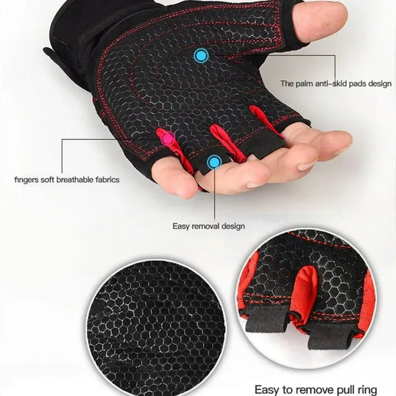 BodyForce Fingerless Fitness Gloves - Gloves | BodyForce UK