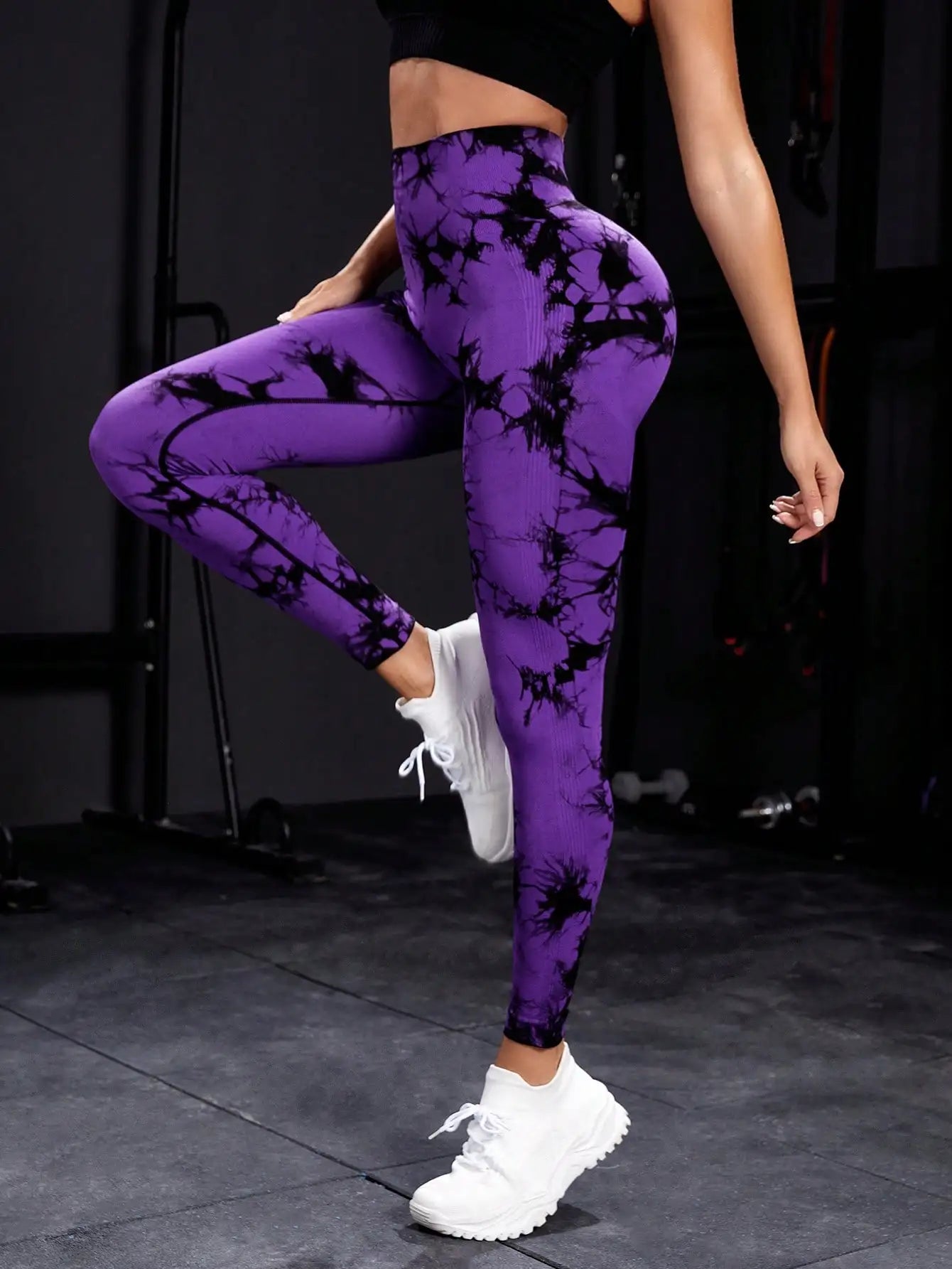 Women's Seamless High Waist Yoga Leggings - Activewear | BodyForce UK