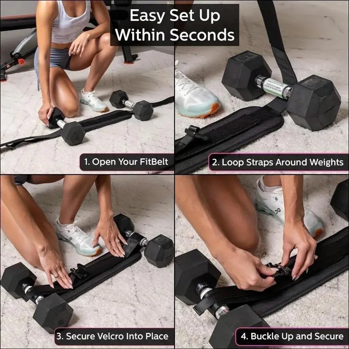 BodyForce Adjustable Weighted Hip Belt - Accessories | BodyForce UK