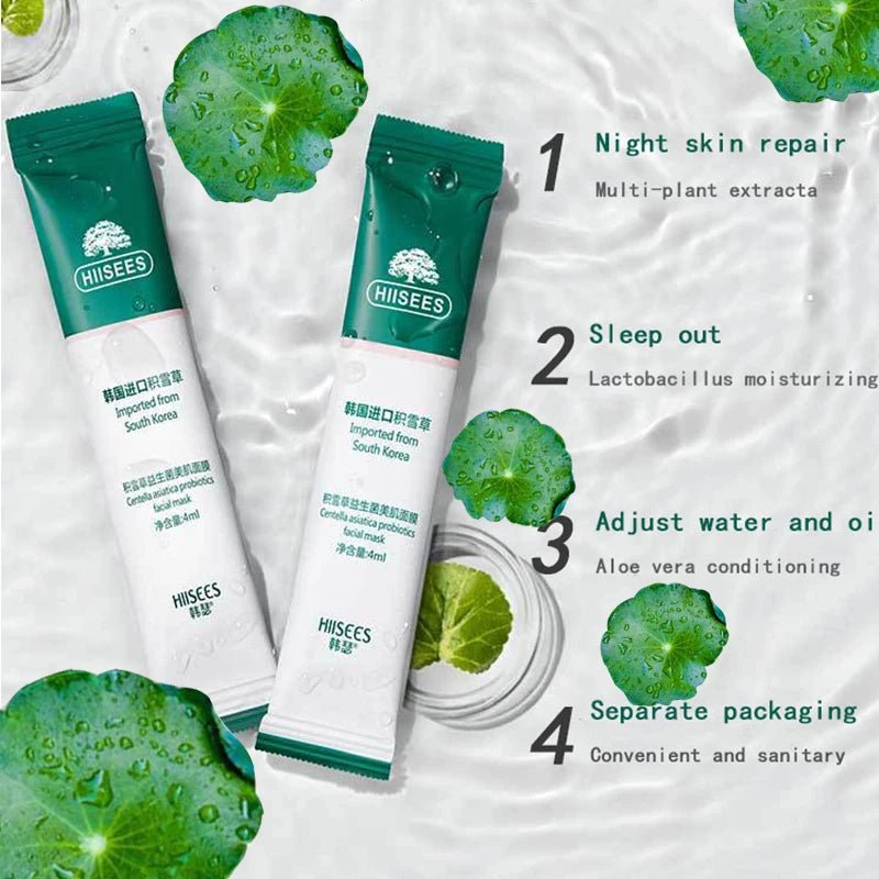 Masques Visage Centella & Collagène — Korean Skincare Anti - Âge (30/60/90 pcs) - Masque Visage | BodyForce UK
