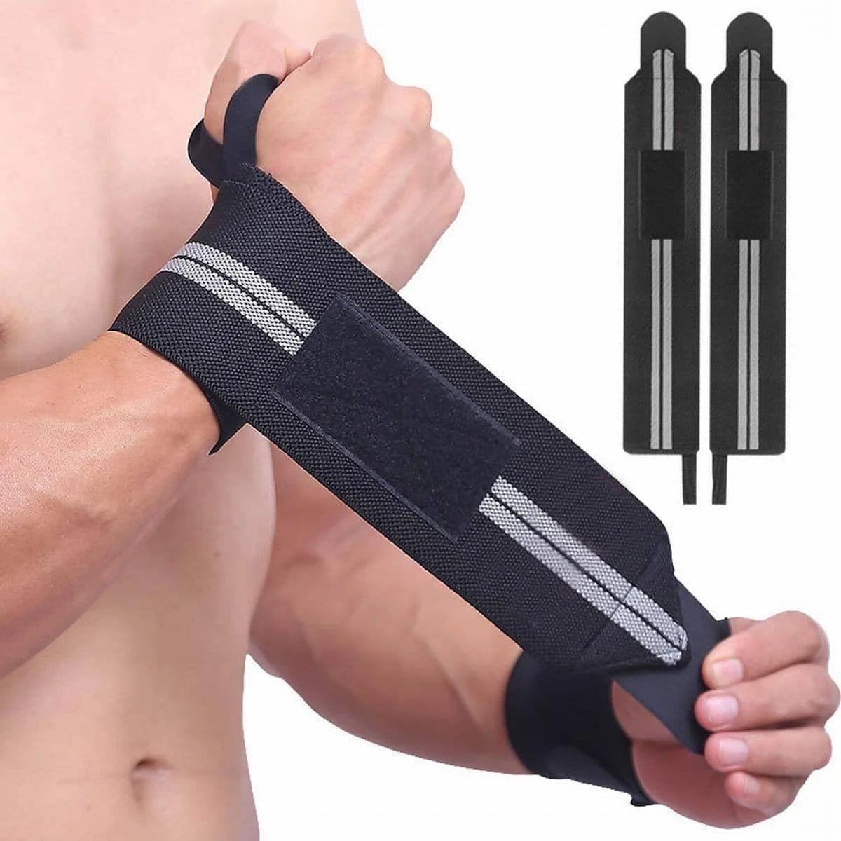 BodyForce Pro Wrist Wraps — Weightlifting Support - Accessories | BodyForce UK