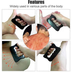 Gua Sha Pierre Bian — Outil de Massage Facial Anti - Âge & Sculpting - Accessoire Beauté | BodyForce UK