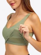 Women's Premium Sports Bra | U - Back Breathable Yoga & Running Bra - Fitness Apparel | BodyForce UK