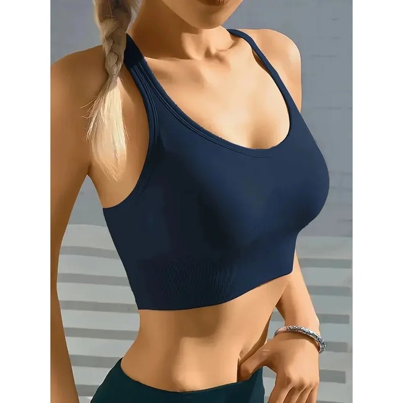 BodyForce Sports Bra Tank Femme | Gainant Seamless Yoga & Fitness - Sports Bra | BodyForce UK