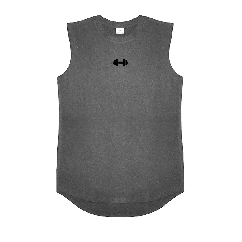 Men's Gym Tank Top | Breathable Sleeveless Muscle Shirt for Running & Bodybuilding - Men's Sportswear | BodyForce UK