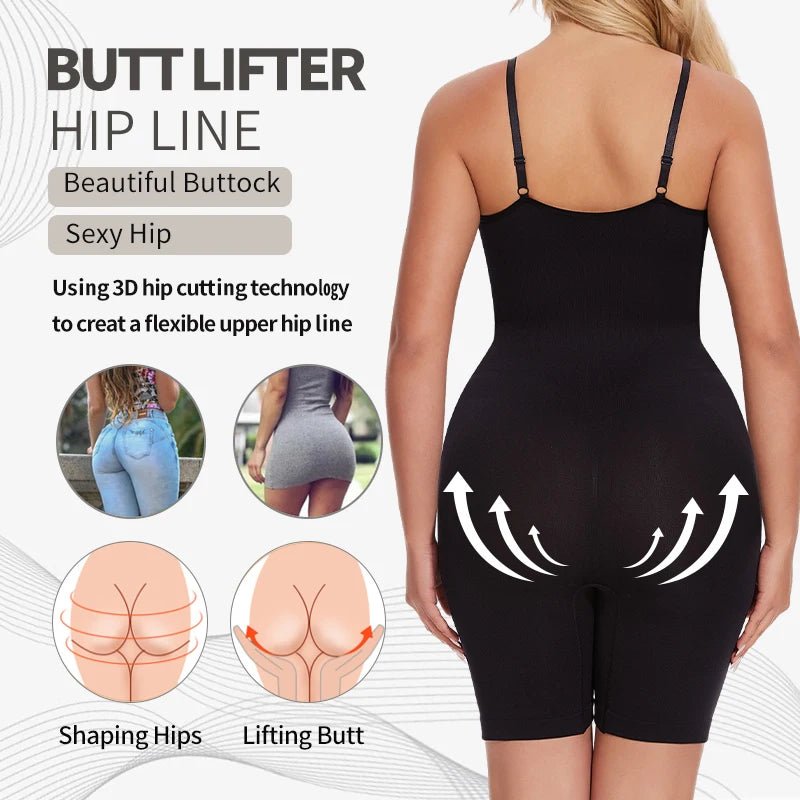 BodyForce Bodysuit Gainant Femme | Full Body Shaper Tummy Control & Butt Lifter - Shapewear | BodyForce UK