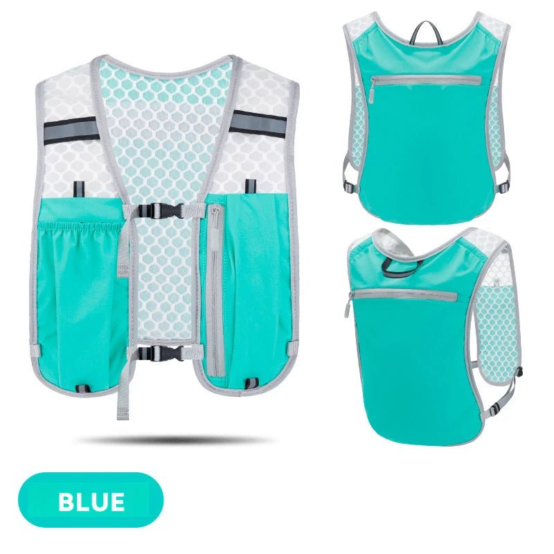 Running Hydration Vest Backpack | Lightweight Water Chest Pack with Phone Pocket - Running Accessories | BodyForce UK