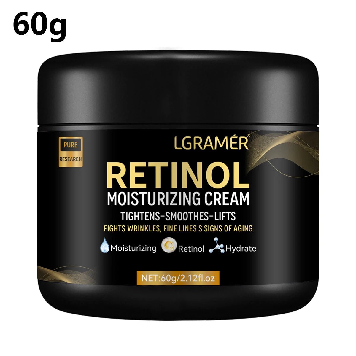 Crème Visage Rétinol Homme — Anti - Âge, Pores & Éclat - Soin Visage Homme | BodyForce UK