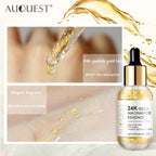 Sérum Visage 24k Or & Acide Hyaluronique —Anti - Âge & Éclat - Soin Visage | BodyForce UK