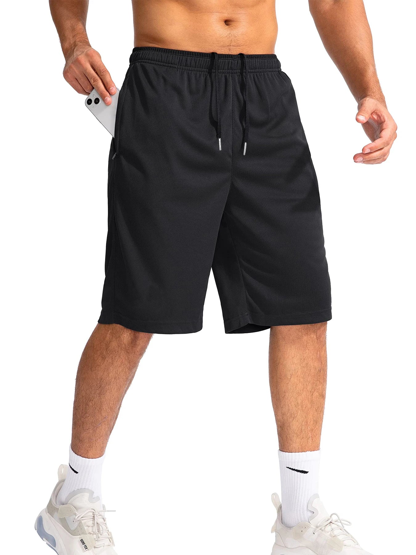 Men's Sport Shorts | Running Basketball Gym Fitness Training Shorts - Sportswear | BodyForce UK