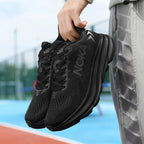 Men's Running Shoes | Breathable Cushioned Luxury Sneakers for Jogging & Trail - Footwear | BodyForce UK