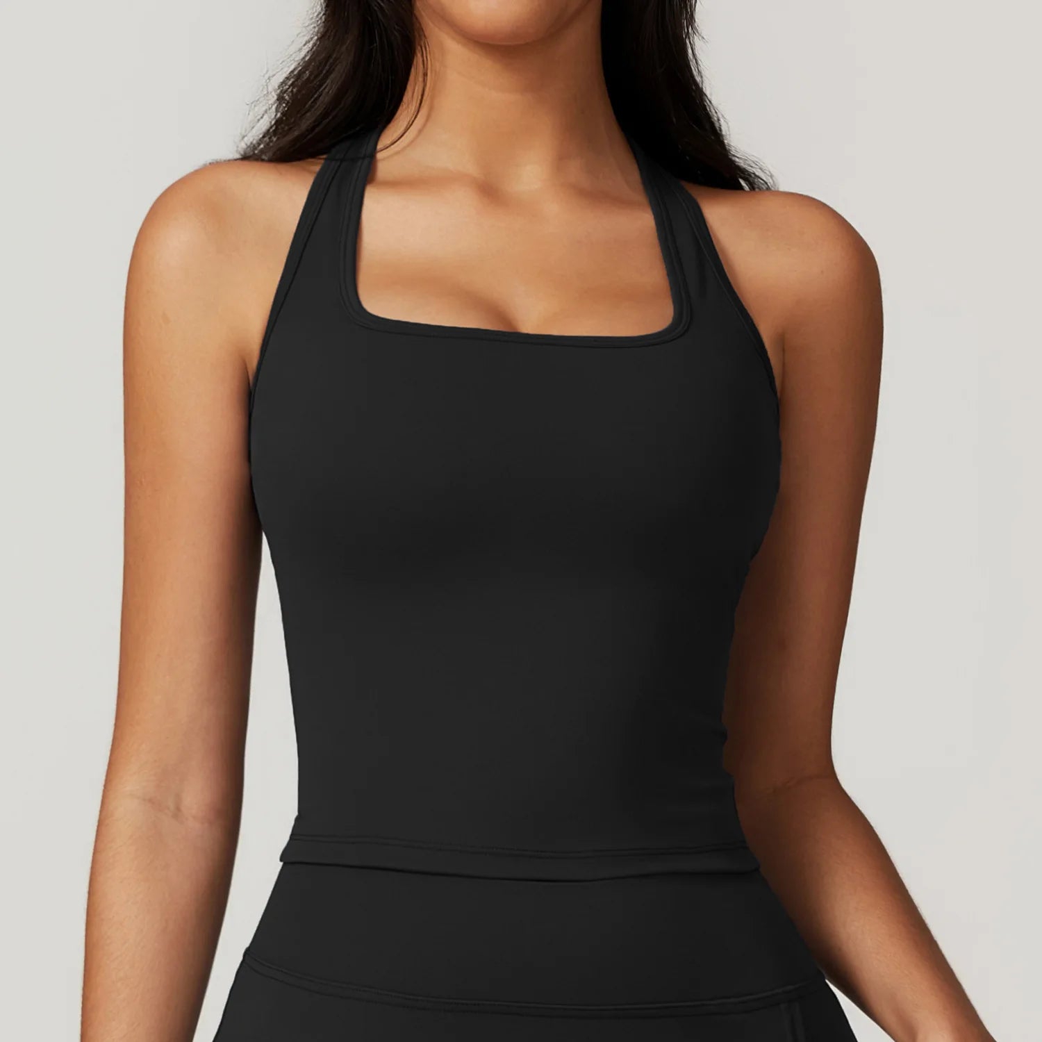 Women's Shockproof Yoga Vest | Quick - Dry Sleeveless Gym & Running Tank Top - Women's Sportswear | BodyForce UK