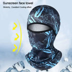 Summer Ice Silk Balaclava — UV Protection Full Face Cover for Cycling, Bike & Outdoor Sports - Sports Accessories | BodyForce UK