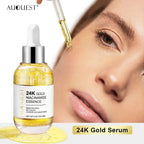 Sérum Visage 24k Or & Acide Hyaluronique —Anti - Âge & Éclat - Soin Visage | BodyForce UK