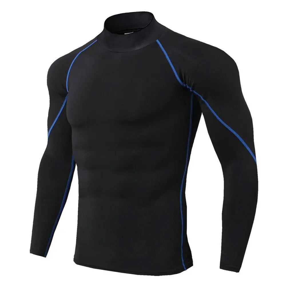 BodyForce Men's Quick Dry Compression Sport T-Shirt – Long Sleeve Gym Top - Activewear | BodyForce UK