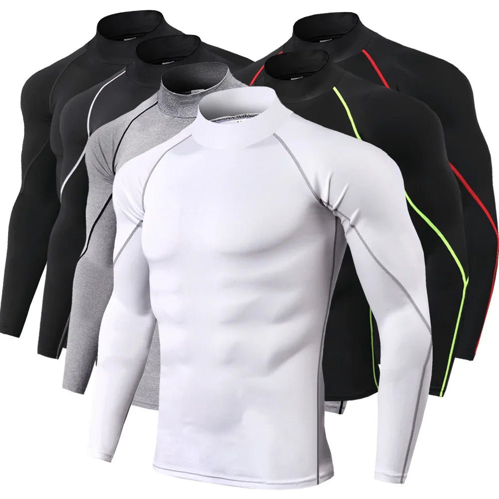 BodyForce Men's Quick Dry Compression Sport T-Shirt – Long Sleeve Gym Top - Activewear | BodyForce UK