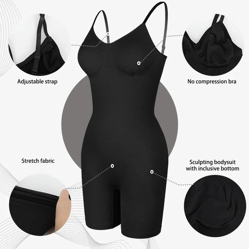 BodyForce Bodysuit Gainant Femme | Full Body Shaper Tummy Control & Butt Lifter - Shapewear | BodyForce UK