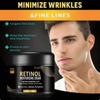 Crème Visage Rétinol Homme — Anti - Âge, Pores & Éclat - Soin Visage Homme | BodyForce UK