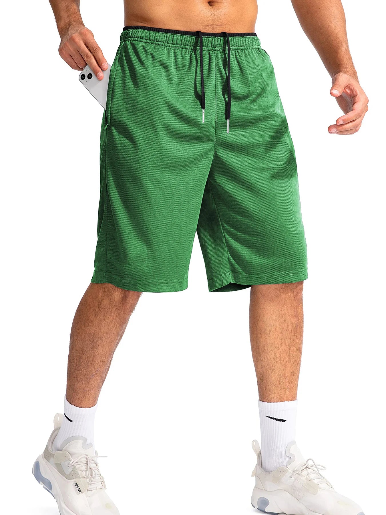 Men's Sport Shorts | Running Basketball Gym Fitness Training Shorts - Sportswear | BodyForce UK