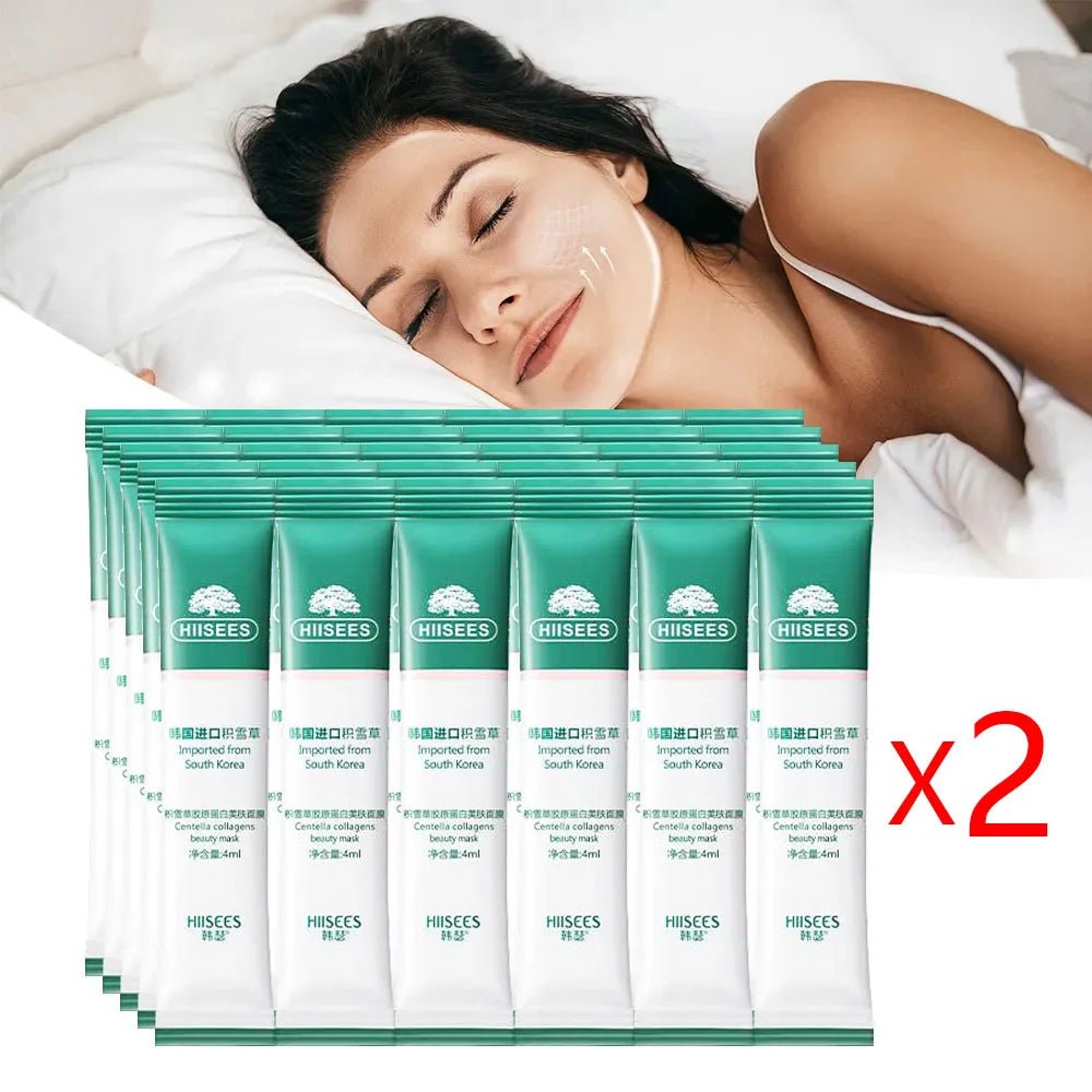 Masques Visage Centella & Collagène — Korean Skincare Anti - Âge (30/60/90 pcs) - Masque Visage | BodyForce UK