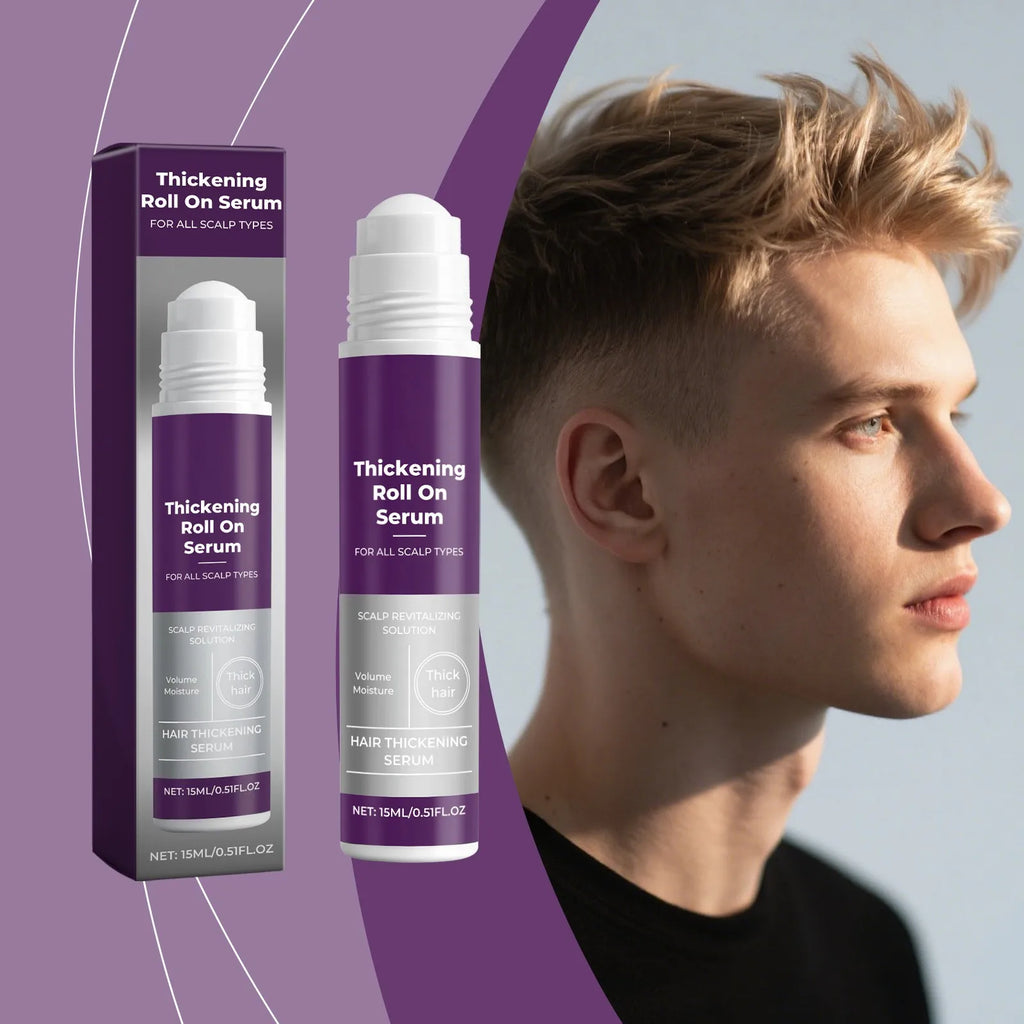 Volumising Scalp Serum Roll - On — Moisture & Oil Balance Hair Treatment - Hair Treatment | BodyForce UK