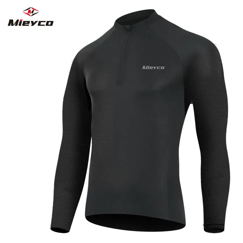 Men's Pro Team Long Sleeve Cycling Jersey | Breathable Bike Maillot - Cycling | BodyForce UK