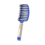 Premium Scalp Massage Hair Brush — Boar Bristle & Nylon for Wet, Curly & All Hair Types - Hair Brush | BodyForce UK