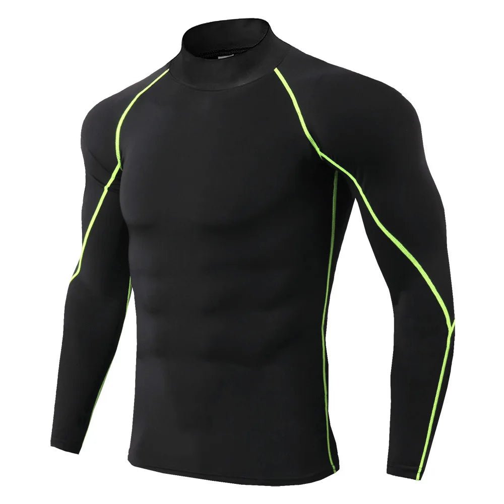 BodyForce Men's Quick Dry Compression Sport T-Shirt – Long Sleeve Gym Top - Activewear | BodyForce UK