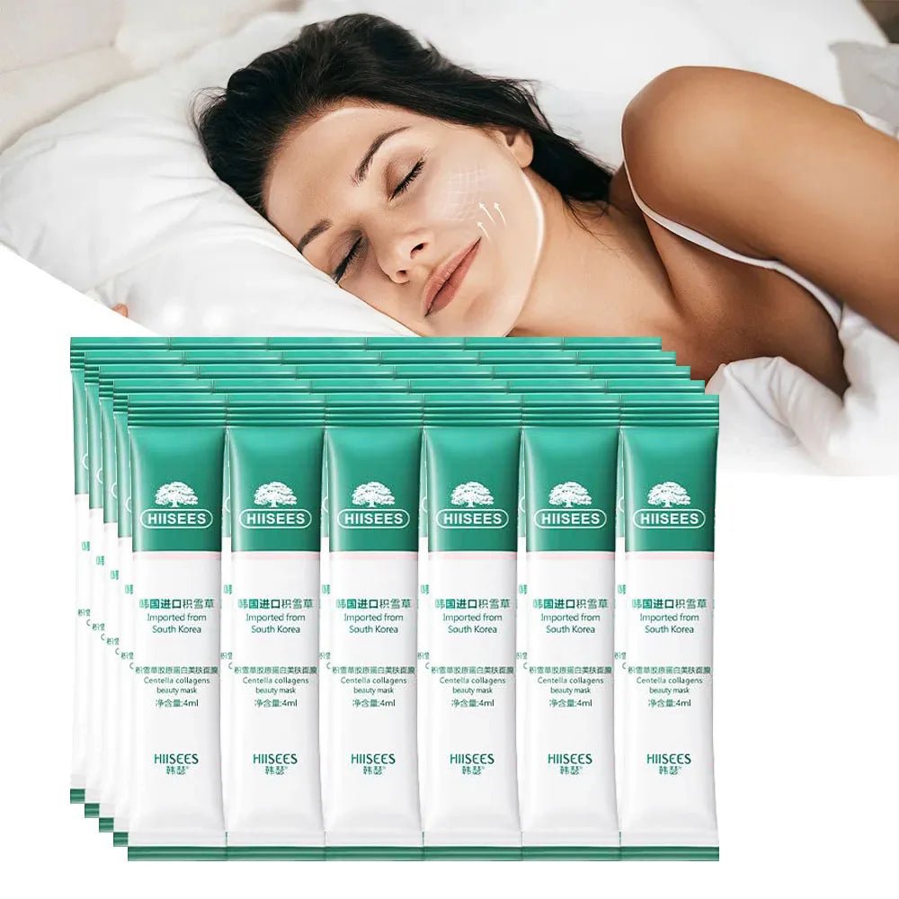 Masques Visage Centella & Collagène — Korean Skincare Anti - Âge (30/60/90 pcs) - Masque Visage | BodyForce UK